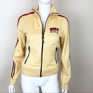 TRUNK LTD | Yellow track jacket “Kiss” band 2 XS